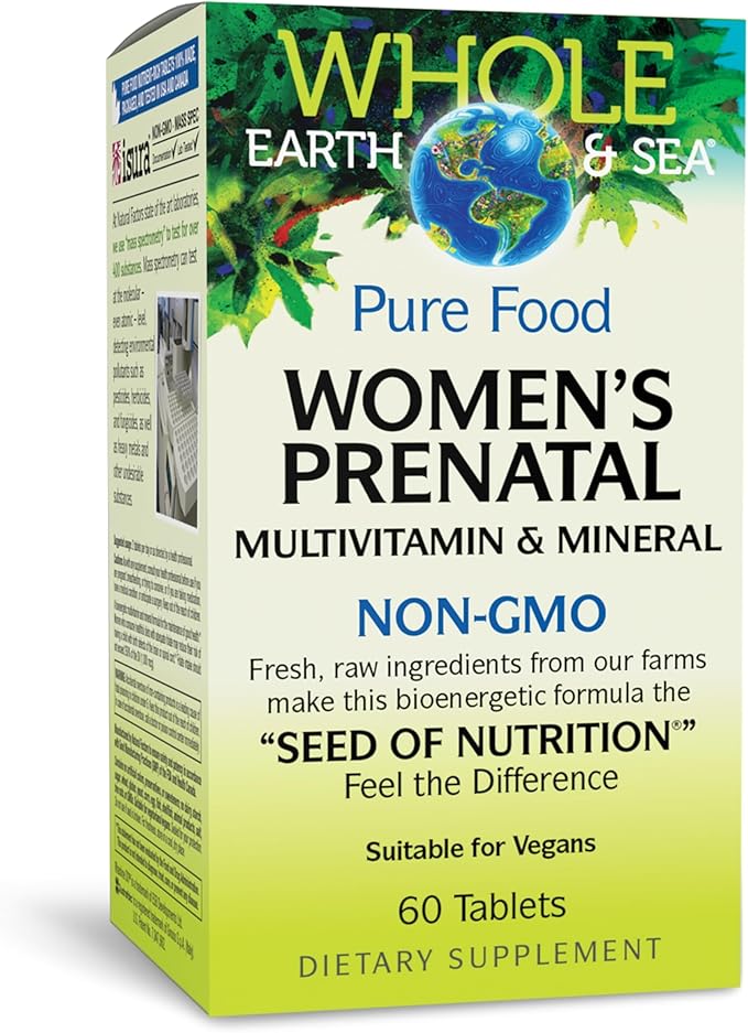 Natural Factors WES Women's Prenatal 60 Tablets