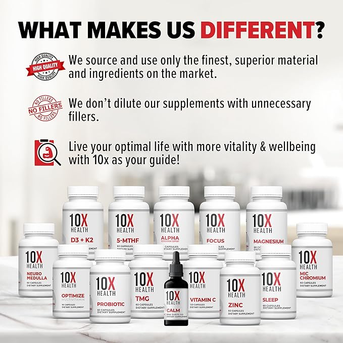 10X Health Vegan Protein Powder - 20g per Serving Plant Based Protein Powder for Muscle Support, Strength & Nutrition - Dairy-Free & Gluten-Free - Honey Vanilla 2.3 lbs, 30 Servings