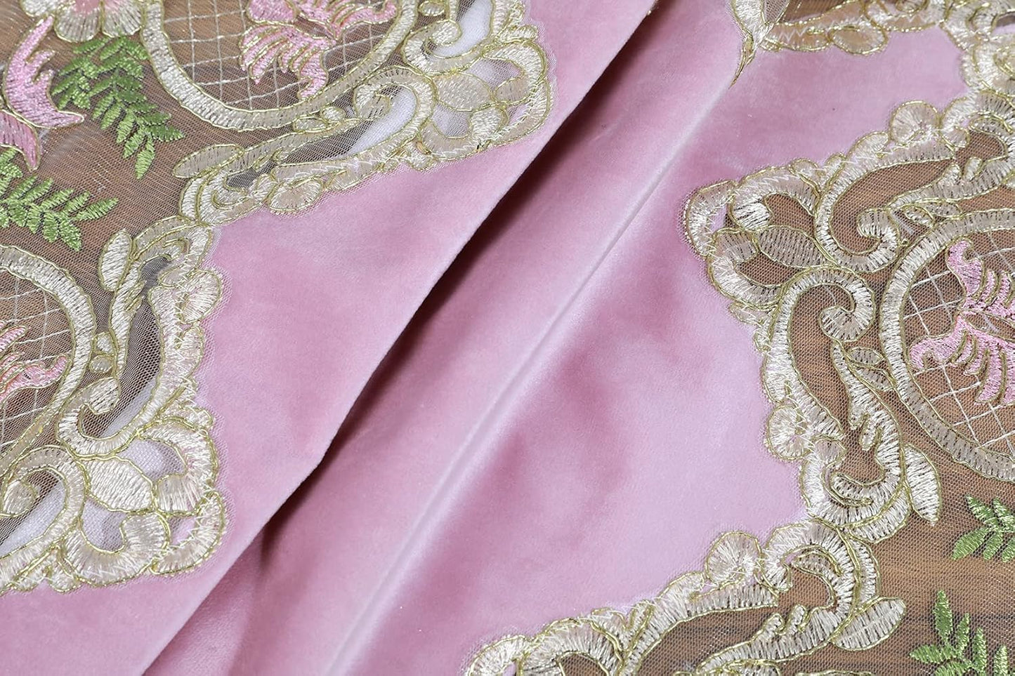 vctops Damask Lace Patchwork Tablecloth Luxury Square Small Table Cover Elegant Floral Embroidered Lace Table Cloth for Party Kitchen Dinning Picnic Decoration (Type P,22"x22")