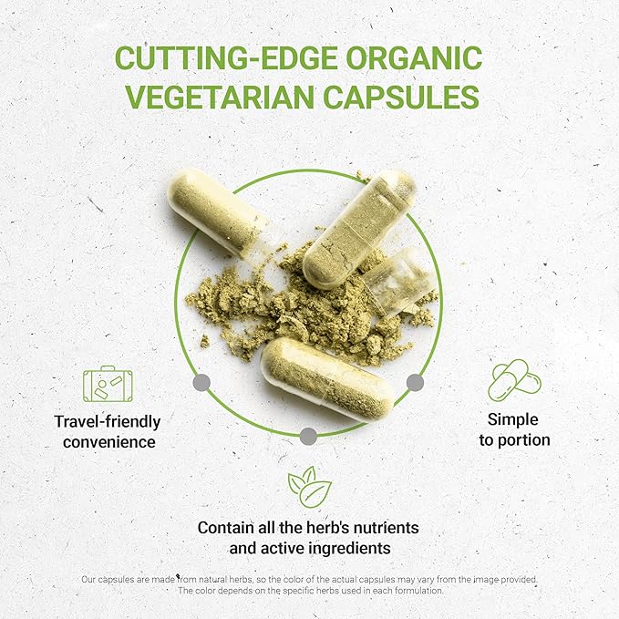 Secrets of the Tribe Wild Yam Capsules 1000 mg Responsibly farmed USDA Organic Wild Yam (Dioscorea Villosa) Dried Root, Hormone Support Supplement (120 Capsules)