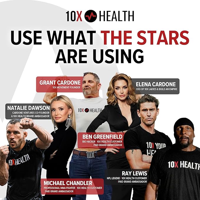 10X Health Amino Blend Pre Workout Powder for Men - Fruit Punch Flavor - EAA & BCAA Powder Amino Acids Supplement for Energy, Muscle Strength & Performance – Pre and Post Workout - 30 Servings