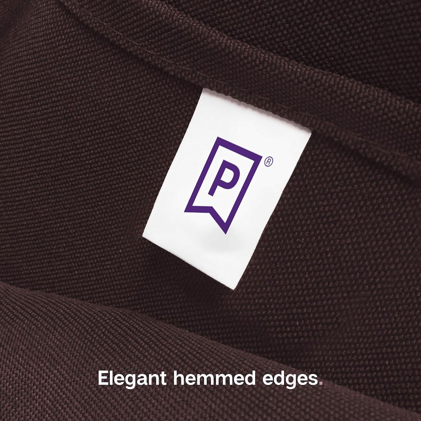 Gee Di Moda Rectangle Tablecloth - 60 x 126 Inch Chocolate Table Cloth for 8 Foot Rectangle Table - Heavy Duty Washable Fabric - for 8 Ft Buffet Table, Holiday Party, Dinner, Wedding & Baby Shower