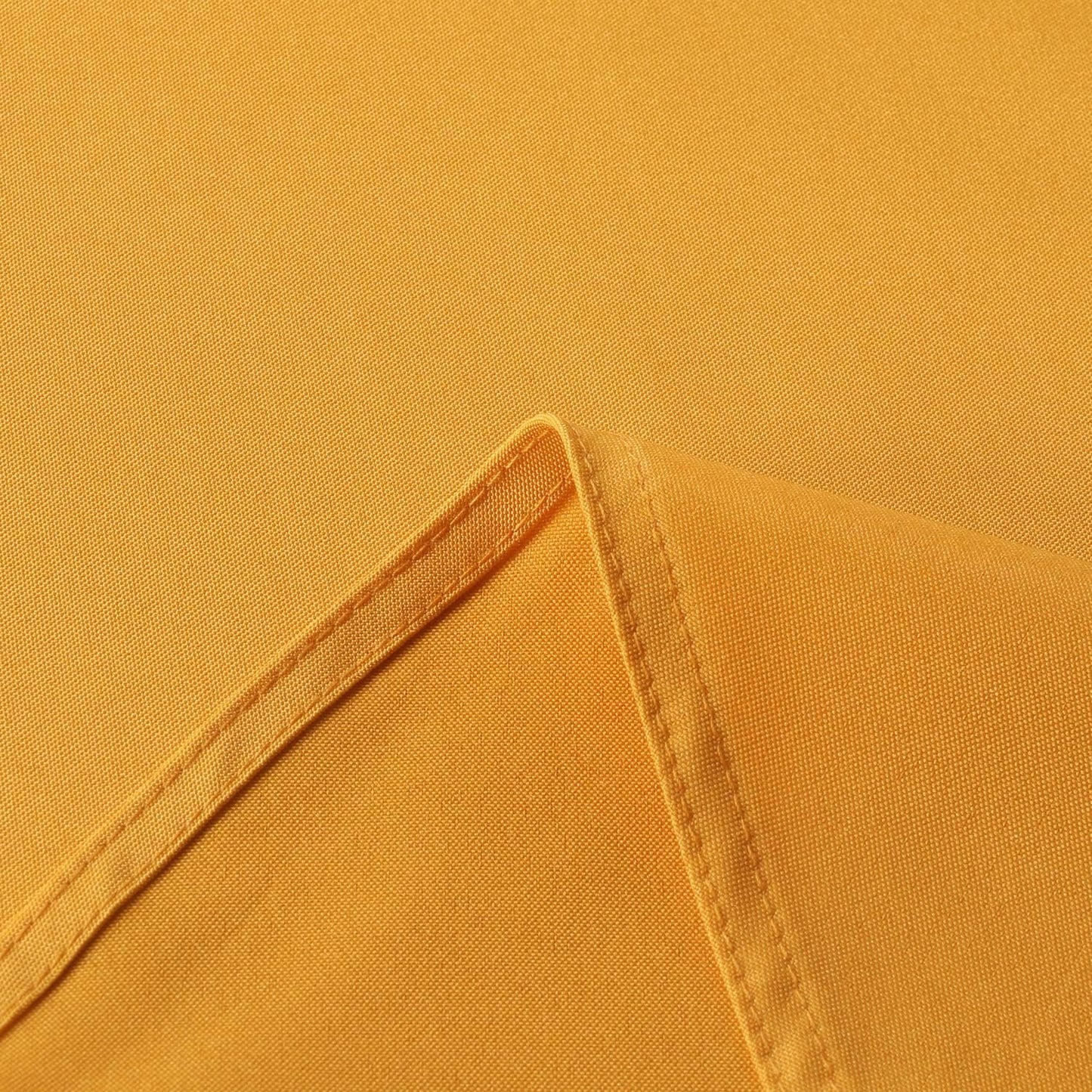 sancua Round Tablecloth - 120 Inch - Water Resistant Spill Proof Washable Polyester Table Cloth Decorative Fabric Table Cover for Dining Tables, Buffet Parties and Camping, Gold