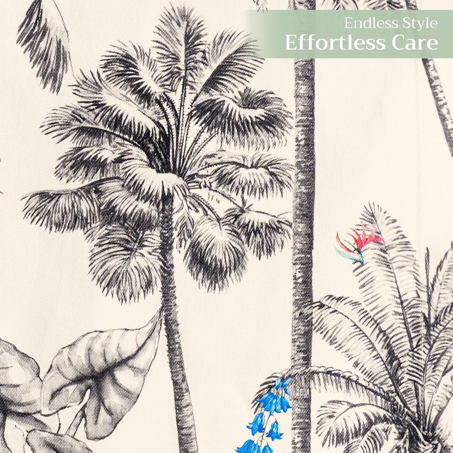 Maison d' Hermine Table Runner 100% Cotton Single Layer Table Runners 72 inches Long for Thanksgiving Christmas Decorations Home Kitchen Dining Party Wedding (Amazonia, 14.5" x 72")