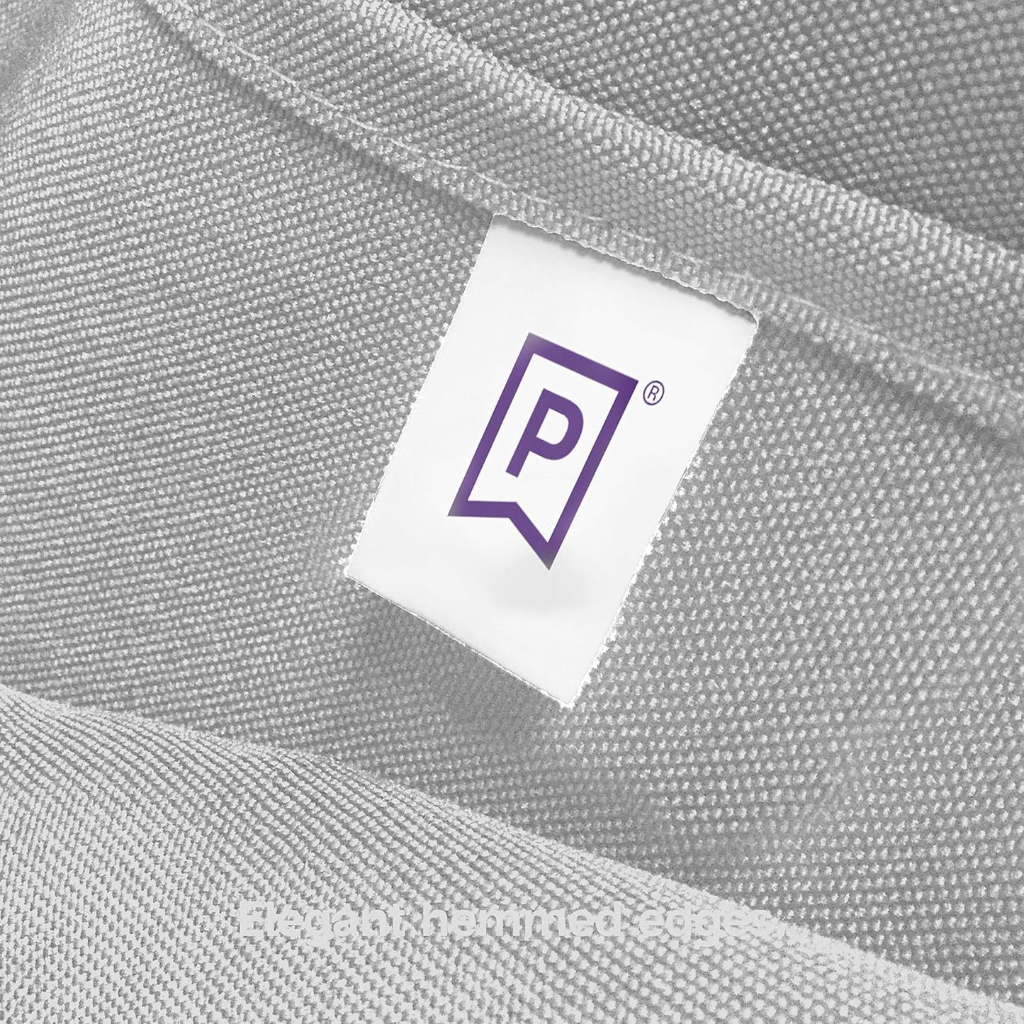 Gee Di Moda Square Tablecloth - 70 x 70 Inch Silver Table Cloth for Medium Square or Round Tables - Heavy Duty Washable Fabric - for Buffet Table, Holiday Party, Dinner, Wedding & Baby Shower