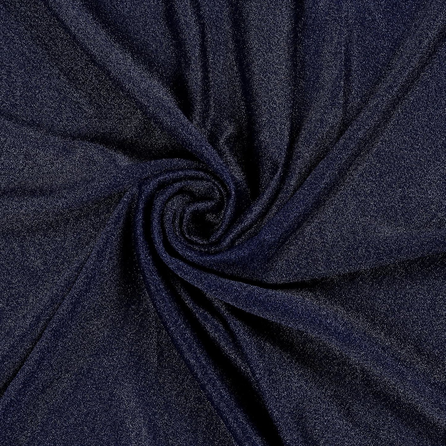 VDS Pack of 1 Panel (30 Inch X 20 Feet) Wedding Arch Draping Fabric Sheer Chiffon Fabric Drapery for Wedding Ceremony Reception Swag Backdrop Canopy Chuppah ARBO Altars Decoration (Navy Blue)