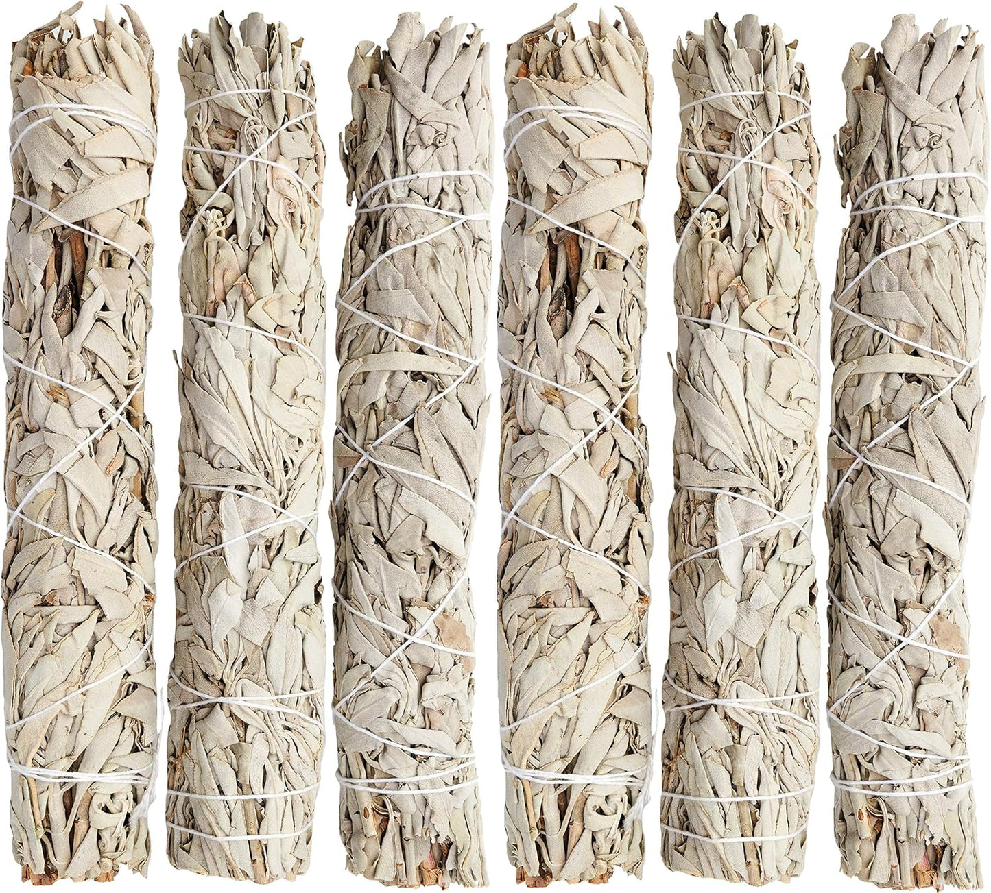 100 Pack 9 Inch White Sage Smudge Stick - Extra Large Smudging Wand Incense Stick for Cleansing, Purifying, Healing, Meditation, Yoga, Blessing