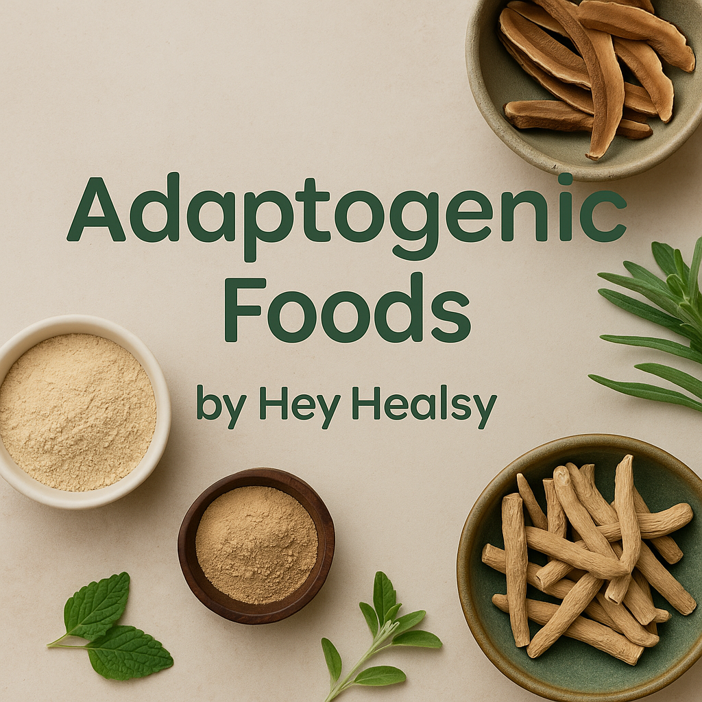 Adaptogenic Foods – Balance, Energy, and Stress Relief from Nature