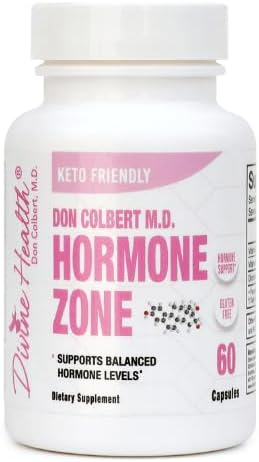 Divine Health's Hormone Zone |150mg of DIM | 100mcg of Vitamin K2 | 1000IU of Vitamin D3 | 60 Day Supply | 60 Capsules |