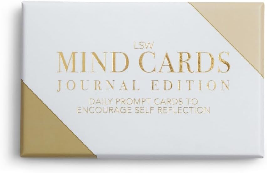 Mind Cards Journal Edition 45 Journal Prompts for Self-Discovery, Creativity, and Insightful Reflection for Men and Women