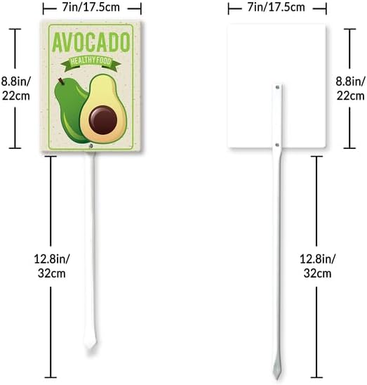 Eveokoki Aluminum Seed & Plant Labels - Plant Markes for Seedlings-Plant Tags for Pots - Garden Signs for Vegetable - Durable Markers for Plants Outdoor Waterproof - Garden Decor for Farmhouse