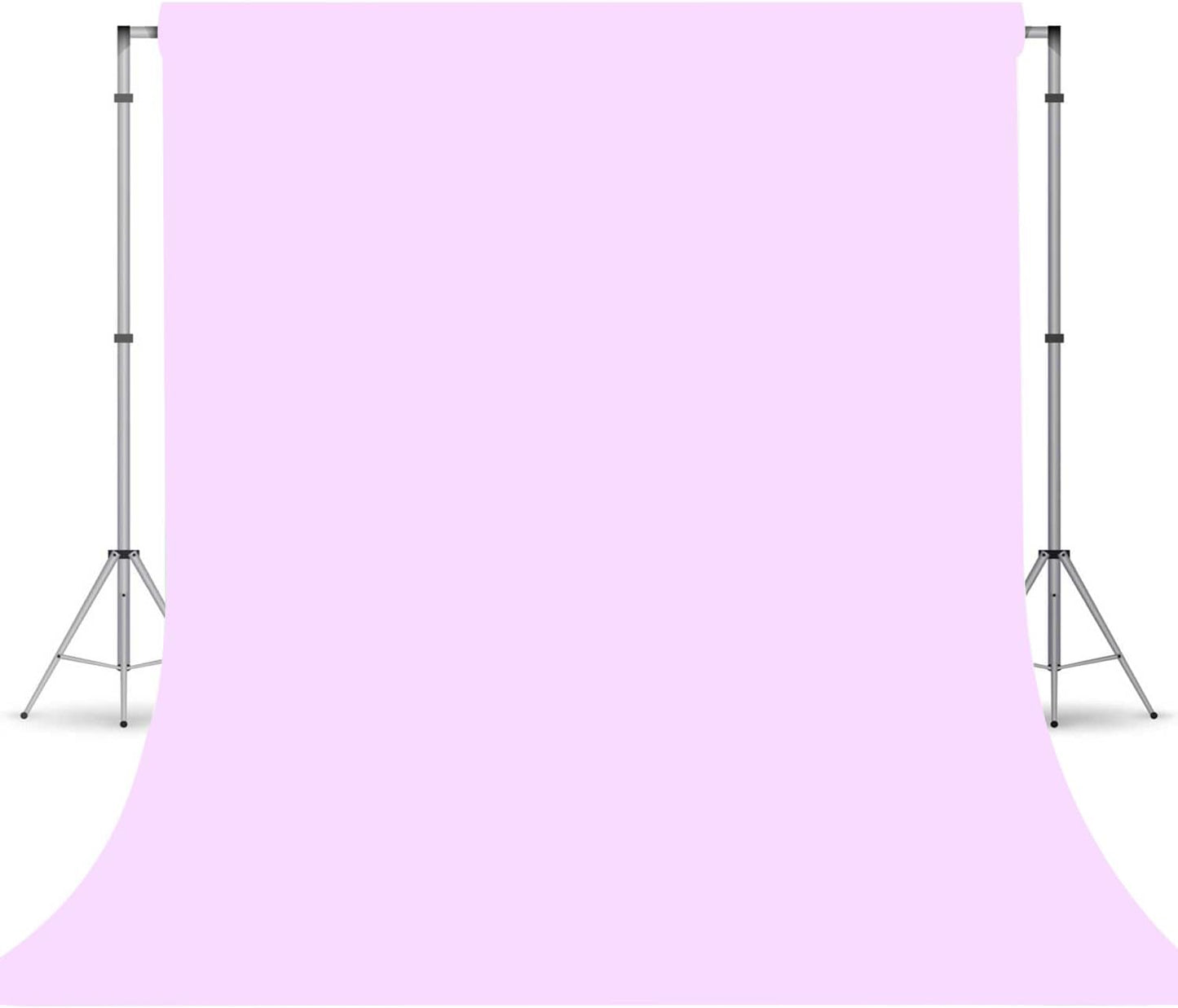 Light Purple Photography Backdrop for Photoshoot, Photo Backdrop Curtain, Perfect Light Purple Backdrops for Party Portrait Photoshoots Video Studio 10FTx10FT