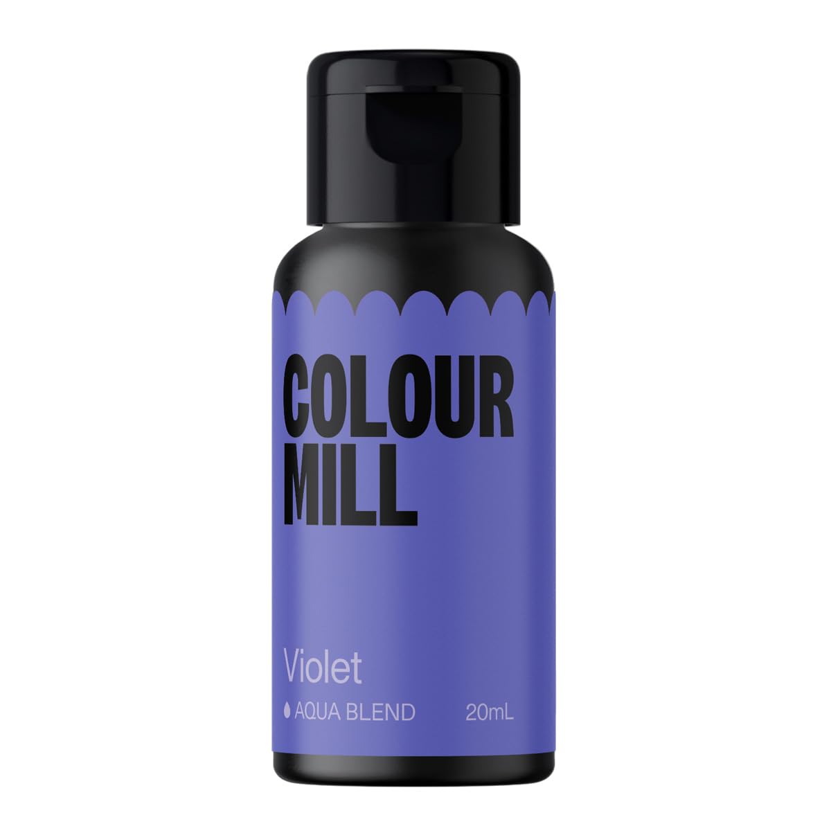 Colour Mill Aqua Blend Water-Based Food Coloring, 20 Milliliters Violet