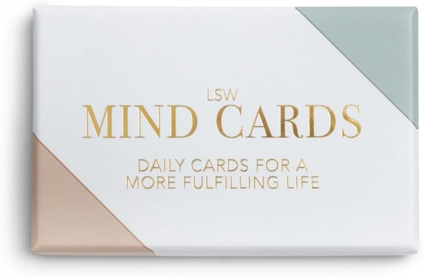 Mind Cards 45 Cards for Daily Rituals, Gratitude & Journaling Simple Steps to Positive Habits, Self Care for Busy Lives & Careers For Women & Men