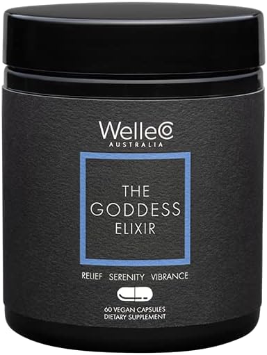 WelleCo PMS Elixir and The Goddess Elixir Bundle | Premenstrual Support Supplement for Women, Magnesium and Ashwagandha Capsules with Iron, Iodine | Hormone Balance for Women, Supports Perimenopause