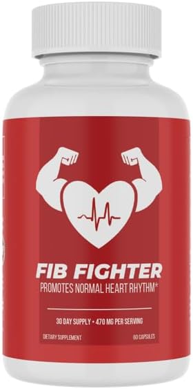 Heart Rhythm Support Supplement | Doctor-Developed | CoQ10, Magnesium & Vitamin C | Supports Normal Heartbeat & Cardiovascular Health | Vegan, Non-GMO | Made in USA | 60 Capsules – 30 Day Supply