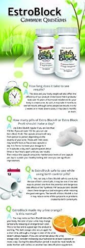 Estroblock - 2-Pack 120 Capsules Total - DIM & Indole 3-Carbinol for Natural Hormonal Hormone Balance, Acne - Anti Toxic Estrogen Aromatase Inhibitor Blocker. Vegan,Soy-Free, Dairy-Free, Non-GMO (2)