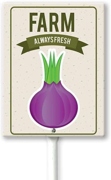 Eveokoki Aluminum Seed & Plant Labels - Plant Markes for Seedlings-Plant Tags for Pots - Garden Signs for Vegetable - Durable Markers for Plants Outdoor Waterproof - Garden Decor for Farmhouse