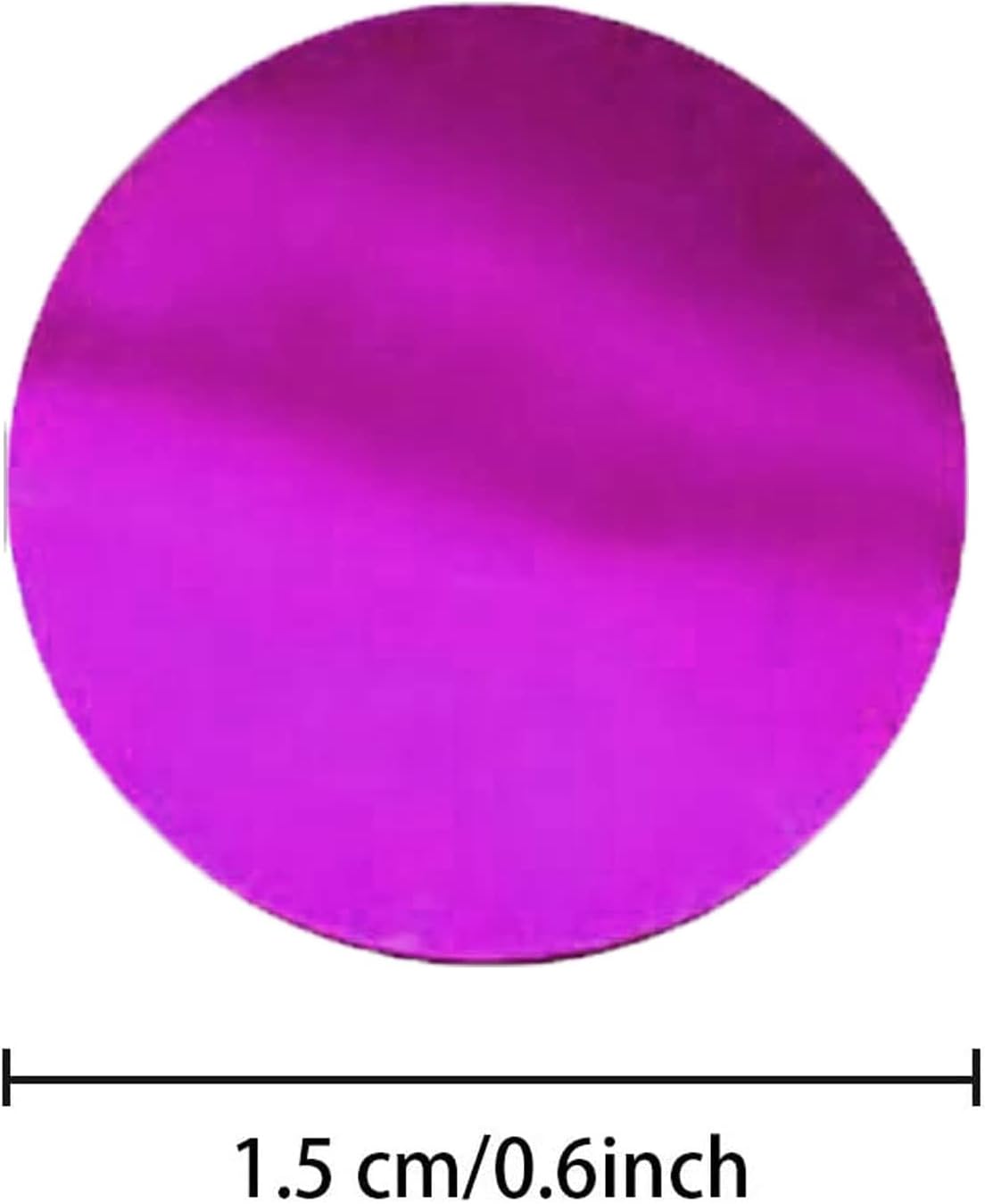 Purple Foil Confetti,Round Dots Glitter Table Confetti,Sparkling for Party Decorations(1.76 OZ)