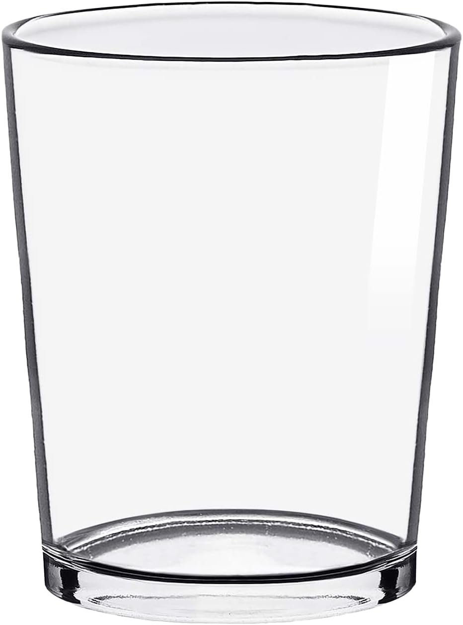 WGV Tea Light Votive Candle Holder 2.2x2.75, Clear Tiny Utility Cylinder Glass Vase, Small Planter Terrarium for Home Accent Decor, 24 Pc