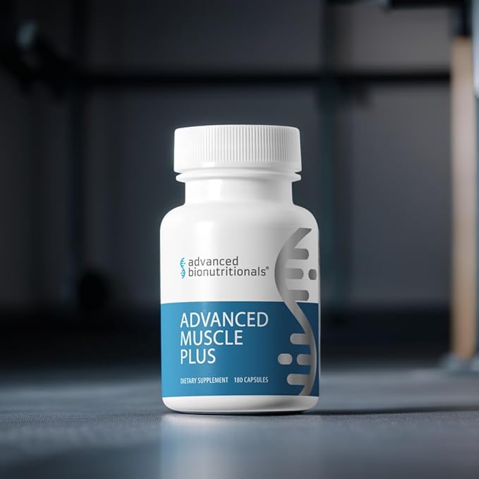 Advanced Muscle Plus – Muscle Supplement with Peptide DL185™ (Dileucine) & MyHMB® – Workout Recovery, Amino Acids & HMB Capsules for Men & Women – 30 Servings