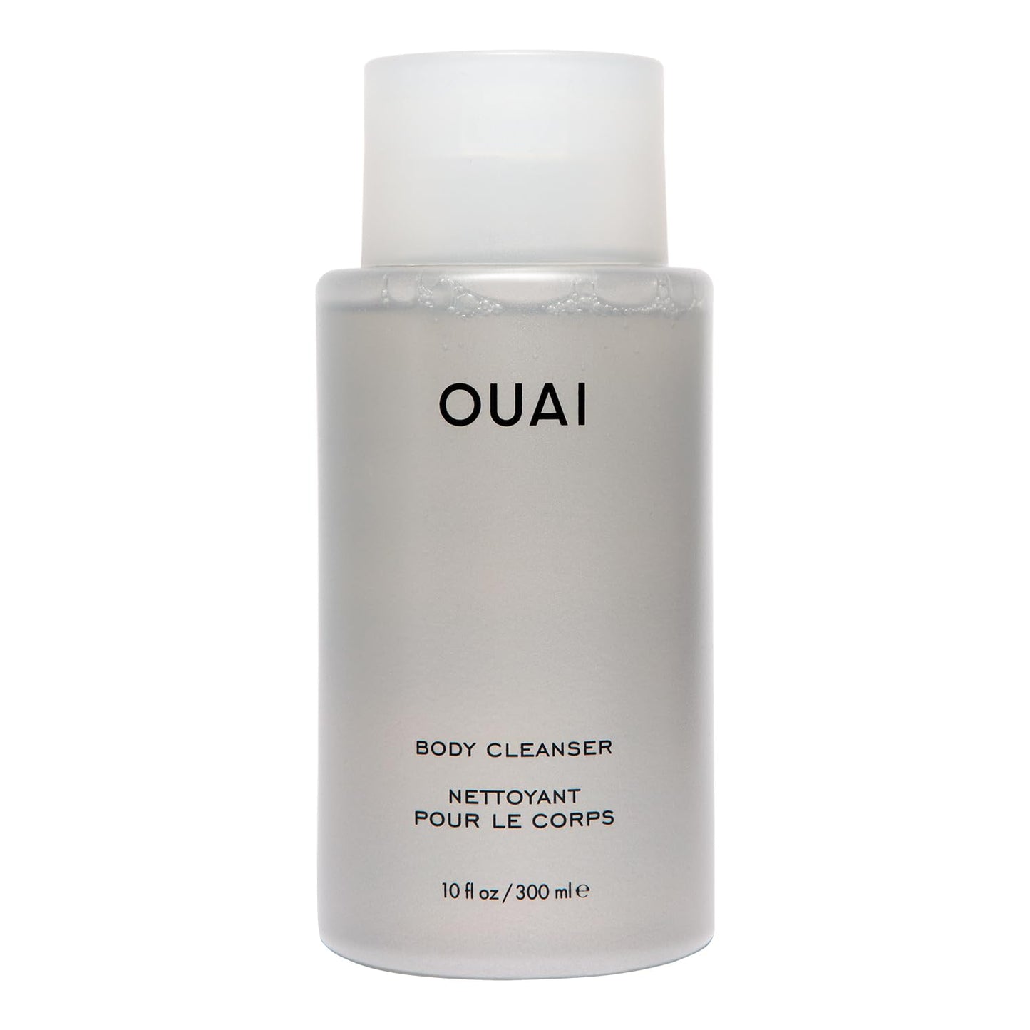 OUAI Body Cleanser, Dean Street - Foaming Body Wash with Jojoba Oil and Rosehip Oil to Hydrate, Nurture, Balance and Soften Skin - Paraben, Phthalate and Sulfate Free Skin Care Products (10 Fl Oz)