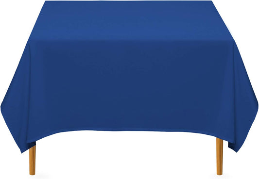 Lann's Linens - 70" Square Premium Tablecloth for Wedding/Banquet/Restaurant - Polyester Fabric Table Cloth - Royal Blue