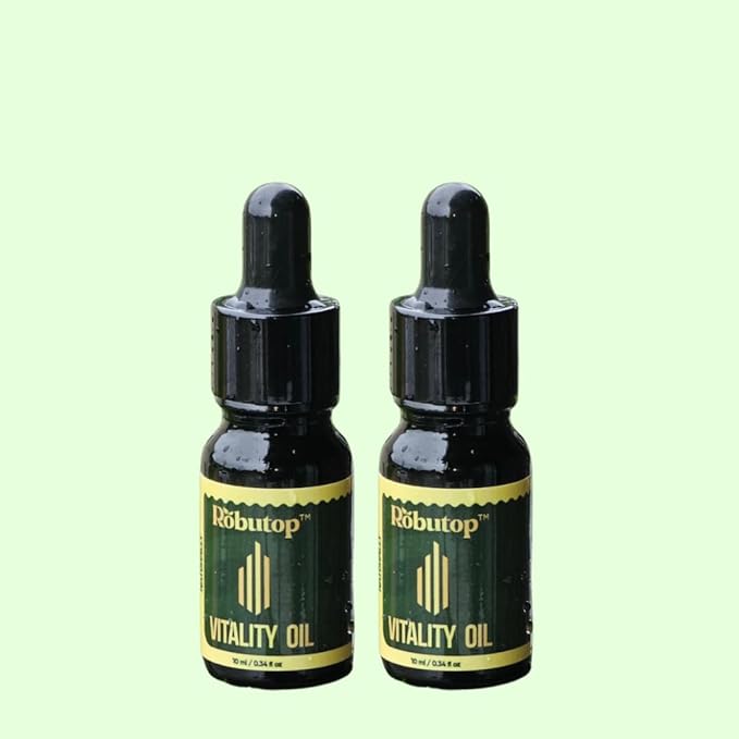 Vitality Oil – Confidence Boosting Formula for Men | Boost Performance & Potential | 10 ml | by Robutop
