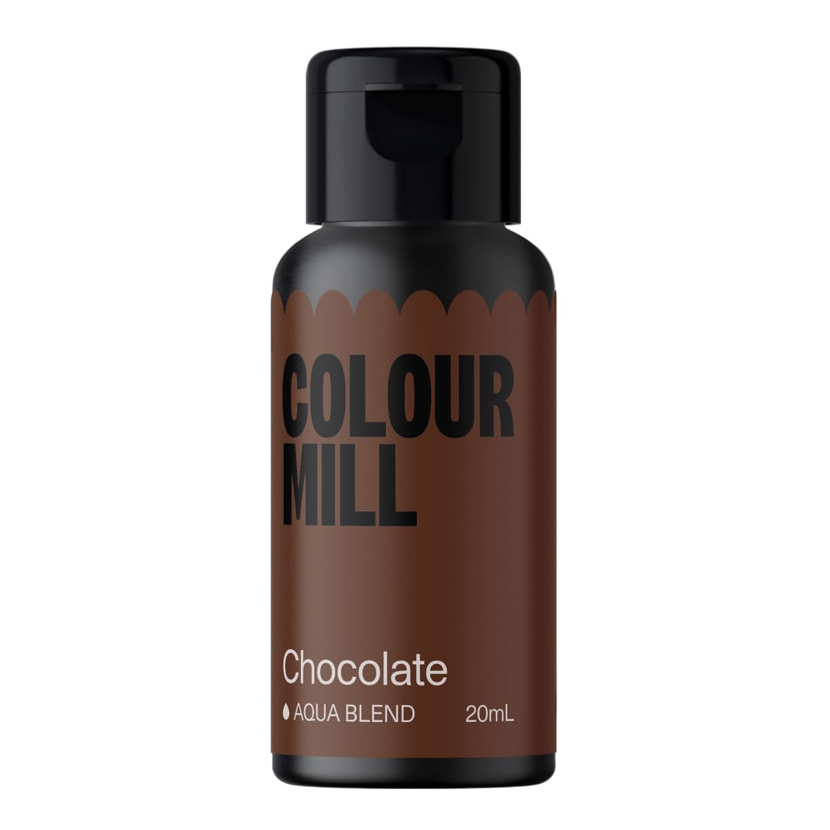 Colour Mill Aqua Blend Water-Based Food Coloring, 20 Milliliters Chocolate