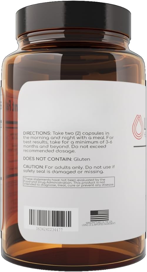 Lifexposure Testosterone Support for Men – Natural Supplement – Tongkat Ali, Ashwagandha, Shilajit, Royal Jelly – (120ct)