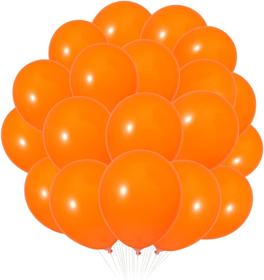 300 Pack Orange Balloons 12 inch Orange Latex Party Balloon Bulk for Various Party Events Decorations