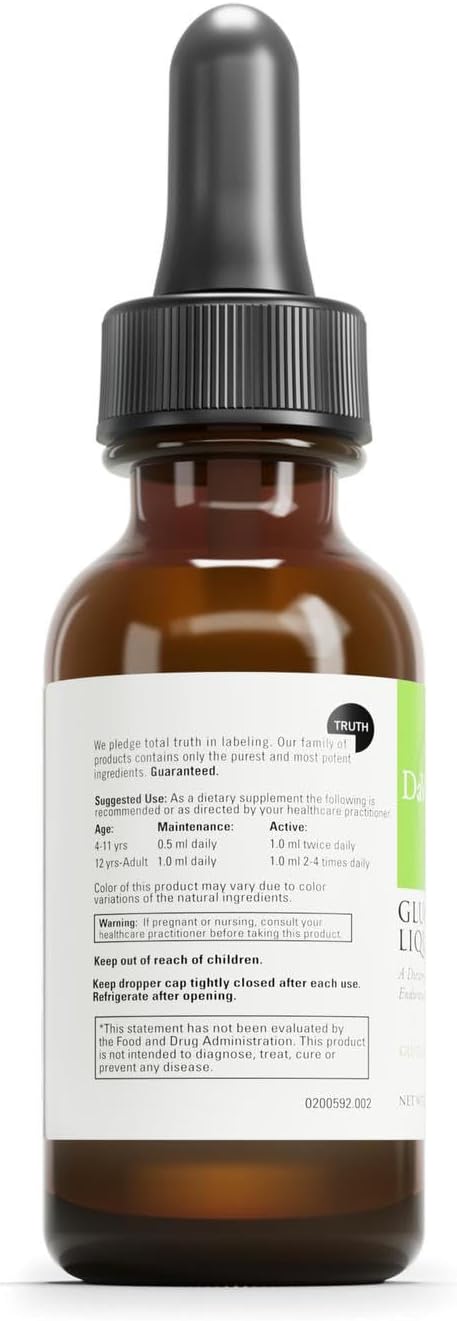 DAVINCI Labs Gluconic DMG Liquid 300mg - Helps Support Immune System, Muscle Function, Heart Health & Brain Health* - 2 fl oz (60 Servings)