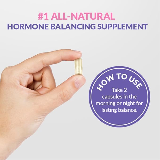 GleeFull Over 30 Hormone Support - Menopause Supplements for Women - Hormone Balance for Women - Hot Flash Relief - Menopause Support