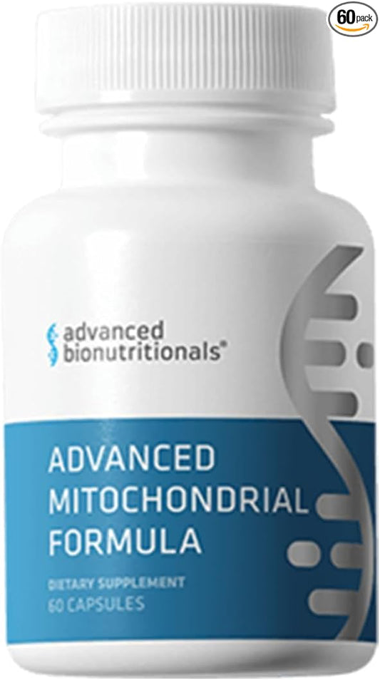 – Advanced Mitochondrial Formula Support Supplement, Healthy Aging, Repair, Energy Optimizer with CoQ10, PQQ, Alpha Lipoic Acid, Gluten Free, Vegan, Non GMO (60 Tablets)
