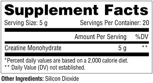 Metabolic Nutrition Creatine, 100 Grams, Powder