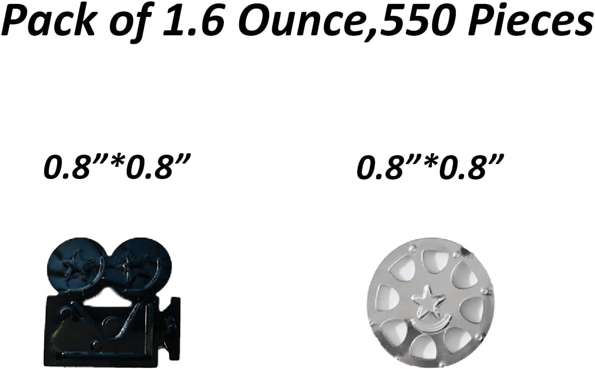 Movie Confetti Table Decoration Confetti Sprinkles or DIY for Wedding Birthday Bday Baby Shower Engagement Bachelorette Party Supplies (Movie)