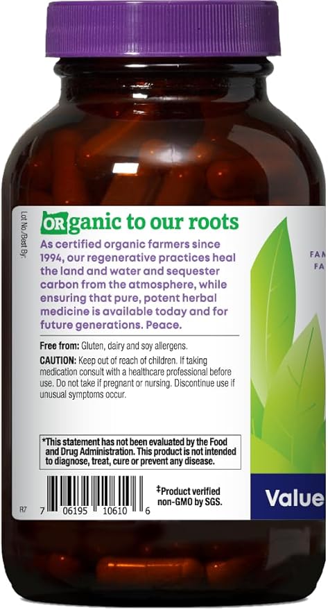 Oregon's Wild Harvest Milk Thistle Dandelion, Organic, 180 Count