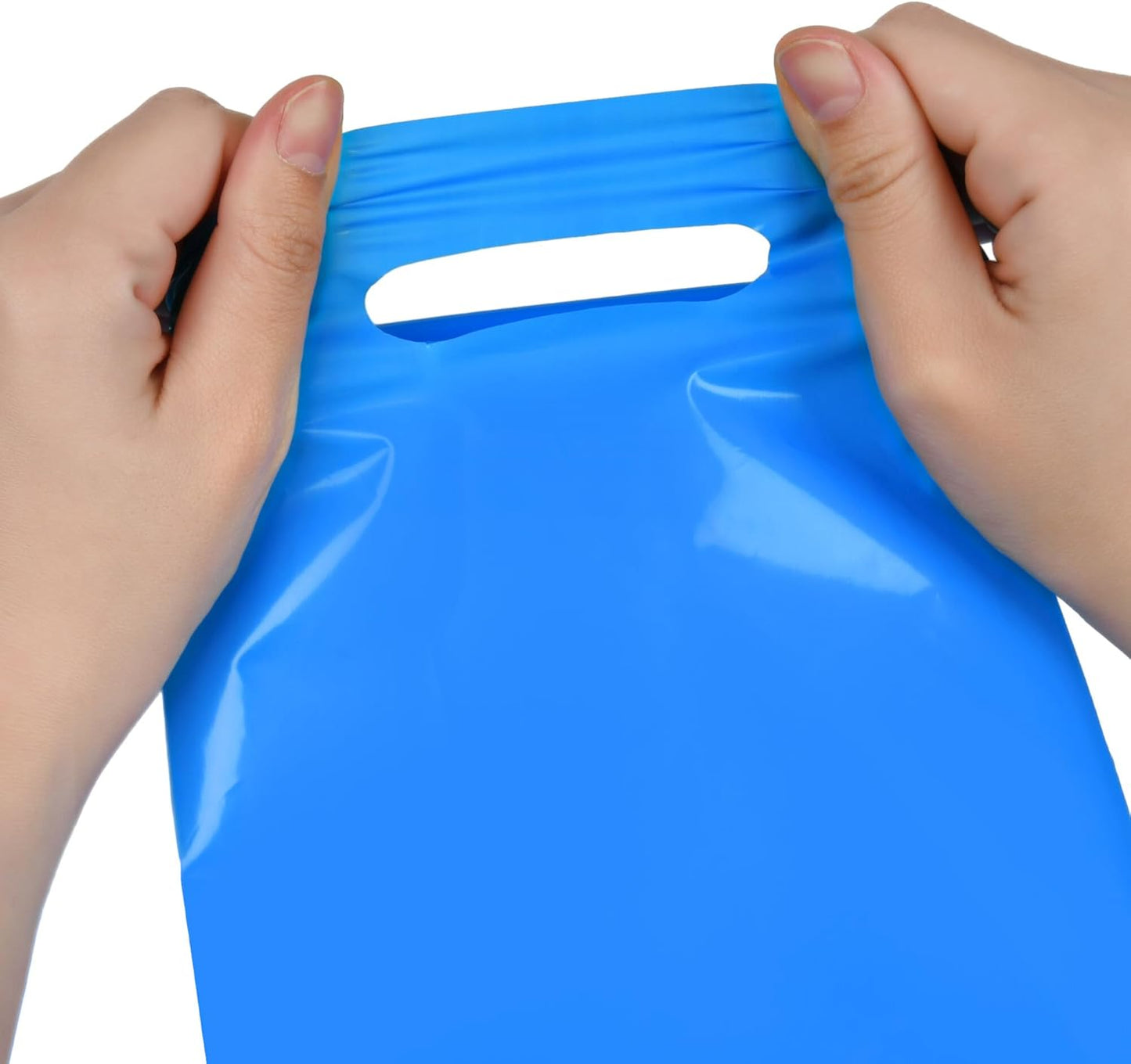 36 PCS Plastic Party Favor Small Gift Bags, 6"x8" Goodie Bags for Kids, Candy Treat Pouches Bulk with Handle for Kids' Birthday Party, Thanksgiving, Christmas, Halloween, 6 Colors