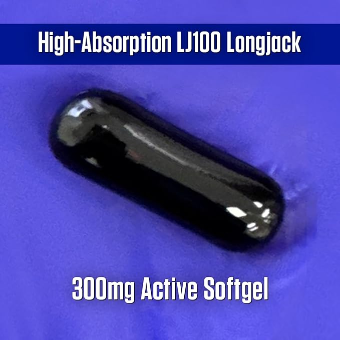 Biotest Omega-Man 300mg LJ100 – Elevates Free Testosterone with Enhanced Absorption - 30 Softgels