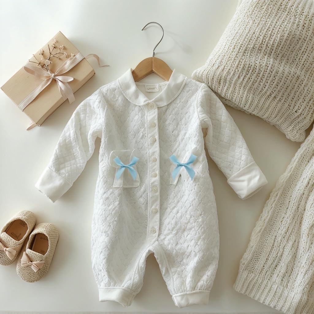 60pcs 1.7" Mini Light Blue Ribbon Bows Decor – Small DIY Satin Bows for Crafts, Little Sky Blue Bows for Gift Wrapping, Tiny Bow Stickers for Note Card Baby Shower Cake and Candle Decorations