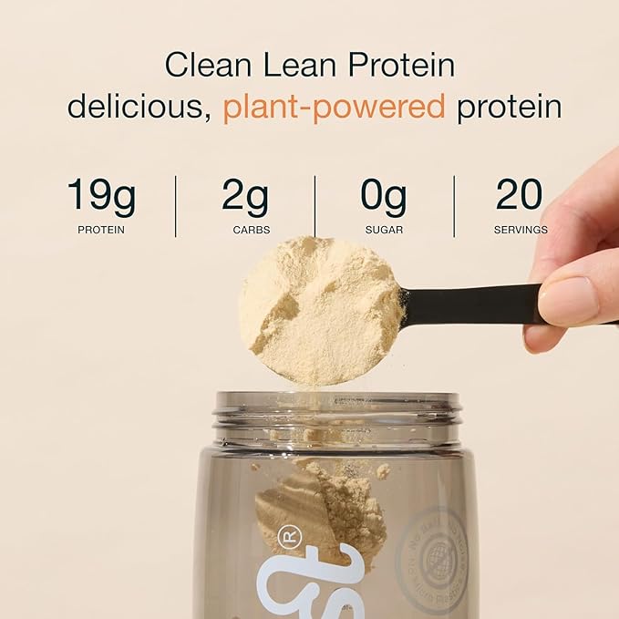 Nuzest - Pea Protein Powder - Clean Lean Protein, Premium Vegan Plant Based Protein Powder, Dairy Free, Gluten Free, GMO Free, Naturally Sweetened Protein Shake, Salted Caramel, 1 Serving, 0.9 oz