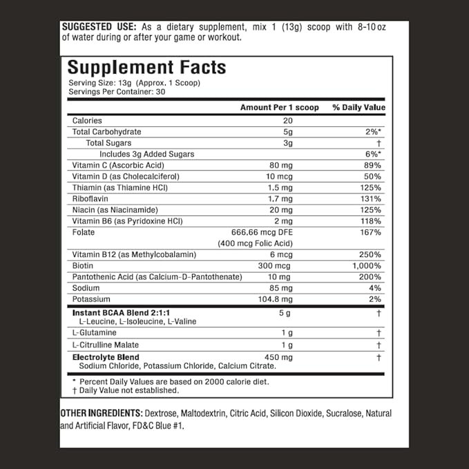 Proven4 Bcaa Post Workout Recovery Powder – NSF Certified for Sport Muscle Recovery Supplements with Electrolytes and Amino acids Powder Arctic Freeze Flavor 30 Servings
