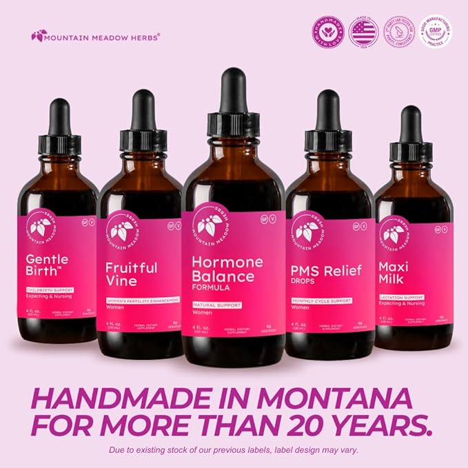 Mountain Meadow Herbs Womens Hormone Balance Supplement | Revitalize Your Well-Being - Natural Support for Women's Health & Vitality | 4oz