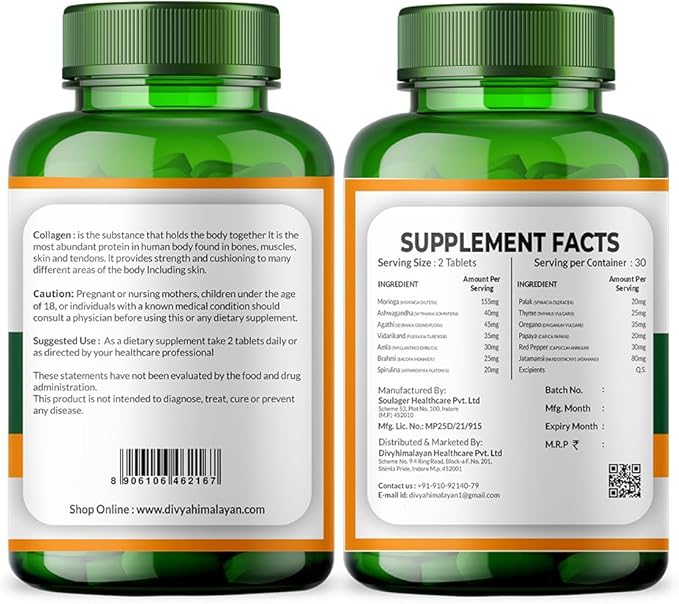 Multi Collagen Capsules - Type I, II, III, V, X - with Hyaluronic Acid, Biotin & Vitamin C - for Hair, Skin, Nail, Bone & Joint Support - 60 Capsules - Non-GMO