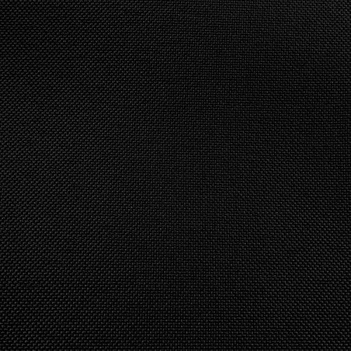 Ultimate Textile Pleat Polyester Fabric Table Skirt - Machine Washable Flame Resistant with Clips for Events, Weddings & Trade Shows, Cut & Sewn in Paterson, NJ - Black, 21' Box Pleat