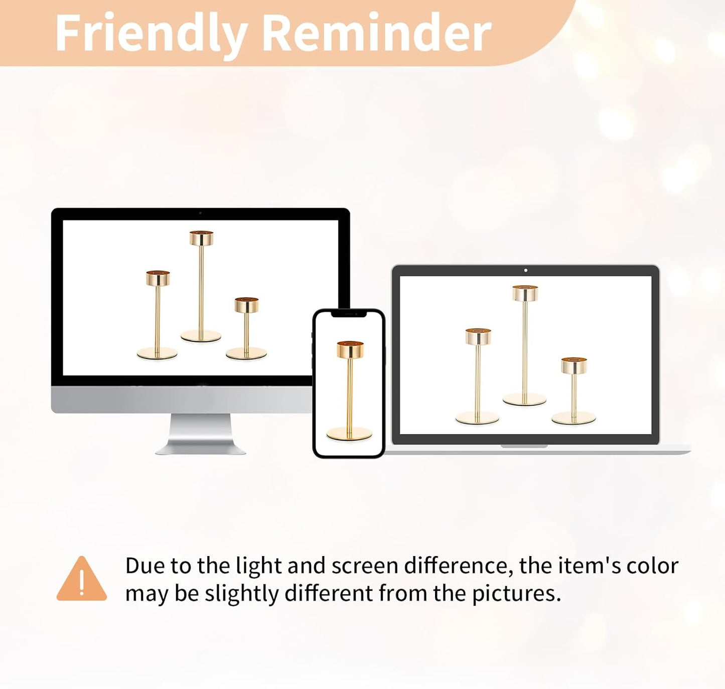 NUPTIO Tall Candlestick Holders for Centerpiece: Hurricane Candle Stick Holders with Ribbed Glass Sleeve - Gold Metal Candleholder Set of 3 for Table Fireplace Living Room Decor