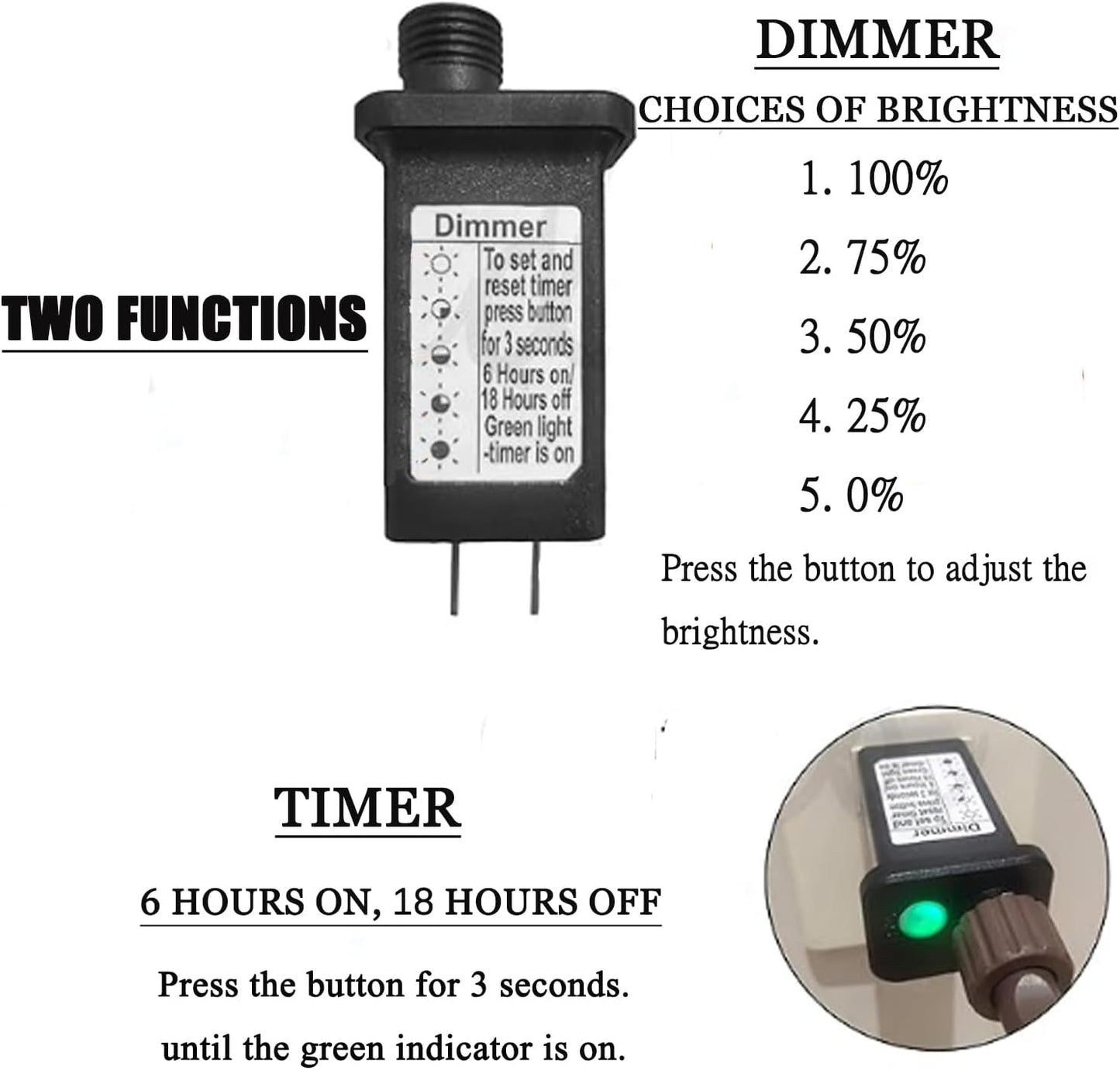 Hairui Lighted White Twig Branches Plug in with Dimmer and Timer 32IN 200 LED Fairy Lights, Lighted Willow Branches for Indoor Outdoor Home Room Christmas Decoration (Vase Excluded)