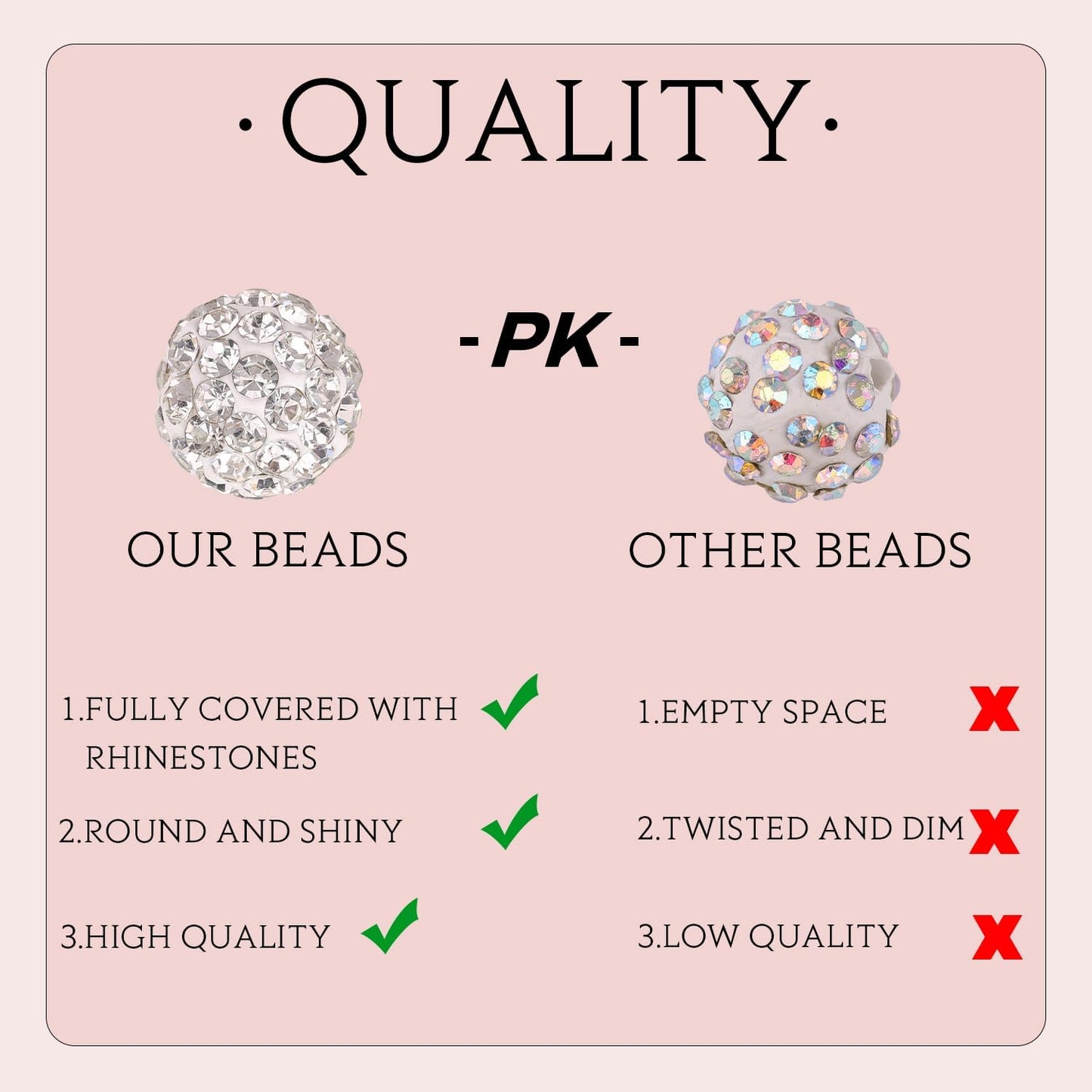 150 pcs 10mm Rhinestone Beads for Jewelry Making, Blue Zircon Shiny Round Shamballa Disco Beads Bulk, Sparkle Crystal Clay Christmas for Bracelet Baseball Necklace Earring Crafting and DIY
