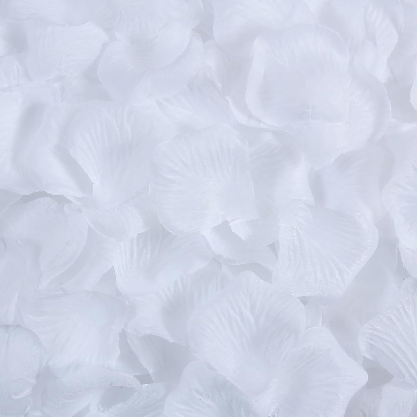 3300 PCS Artificial Fake Rose Petals,Flower Petals,Romantic Nightfor Her/Him Set,Wedding, Engagement, Party, in Bulk Flower Decorations（White）