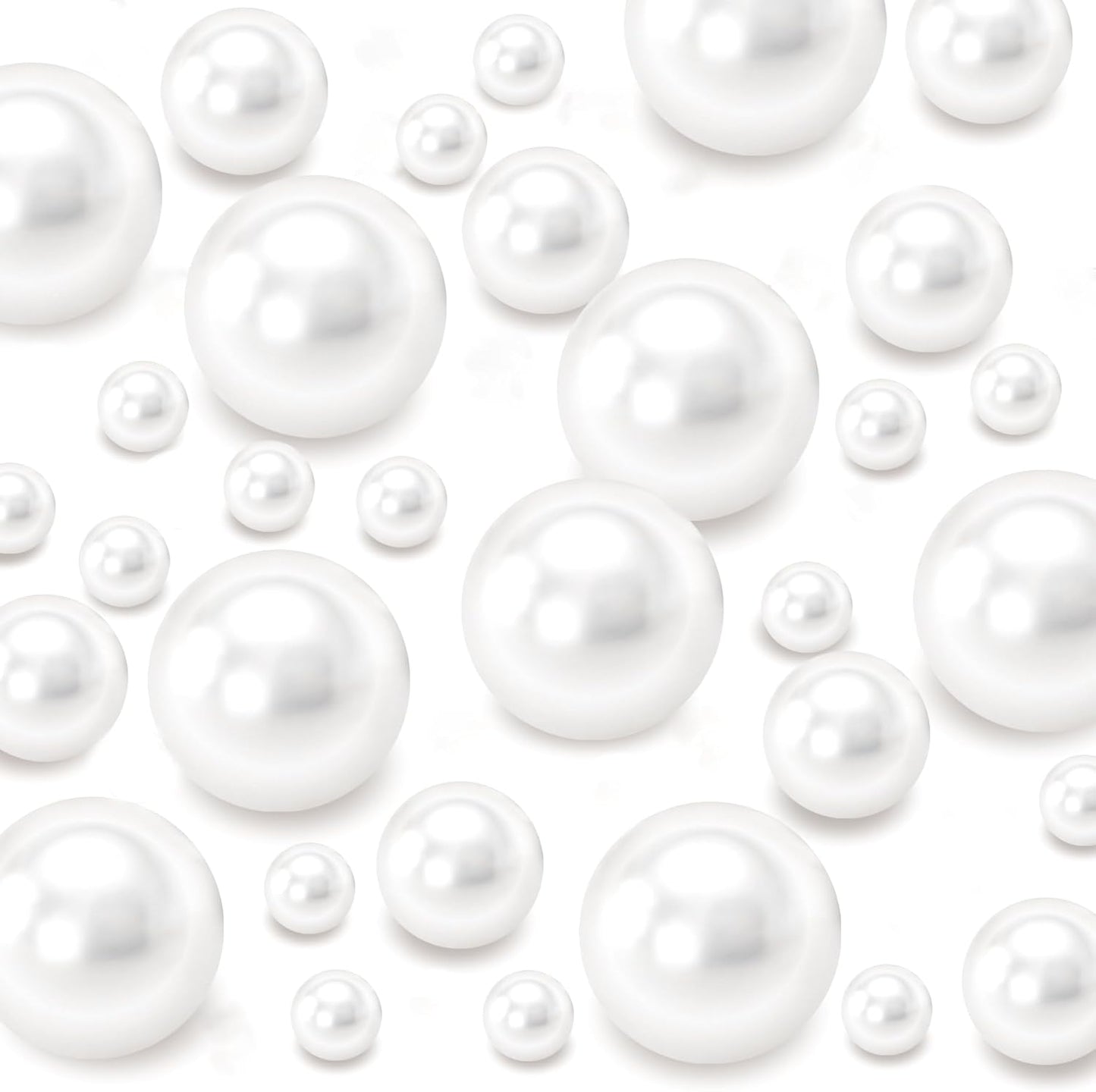 120 PCS 8/14/20mm No Hole Polish Pearl Beads for Centerpiece, Dark Purple Beads Decorative Vase Fillers, Plastics Pearls for Vases, Table Scatters, Wedding Party Decor